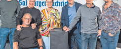 Im SN-Saal fällte die Jury (v. l.) mit Christopher Pöhl (ORF), Walter Pfaller (Paralympics-Sieger), Richard Oberndorfer (SN), Judith Floimair (Ex-Weltklassetennisspielerin), Fritz Strobl (Abfahrtsolympiasieger), Thomas Stangassinger (Slalom-Olympiasieger) und Otto Konrad (Tormannlegende) ihre Entscheidung. Nicht im Bild: Marlies Raich (Slalom-Weltmeisterin) und Hans-Peter Steinacher (Segelolympiasieger)Im SN-Saal fällte die Jury (v. l.) mit Christopher Pöhl (ORF), Walter Pfaller (Paralympics-Sieger), Richard Oberndorfer (SN), Judith Floimair (Ex-Weltklassetennisspielerin), Fritz Strobl (Abfahrtsolympiasieger), Thomas Stangassinger (Slalom-Olympiasieger) und Otto Konrad (Tormannlegende) ihre Entscheidung. Nicht im Bild: Marlies Raich (Slalom-Weltmeisterin) und Hans-Peter Steinacher (Segelolympiasieger) ©SN/J. Müller